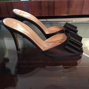 Kate Spade Brown Satin Heel